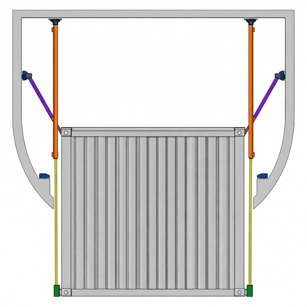 ISO-Plane rear loading concept